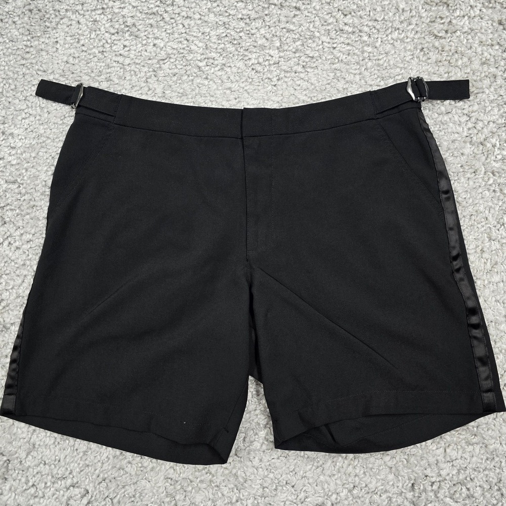 Chubbies Shorts‎ Adjustable Waist Black Mens 34